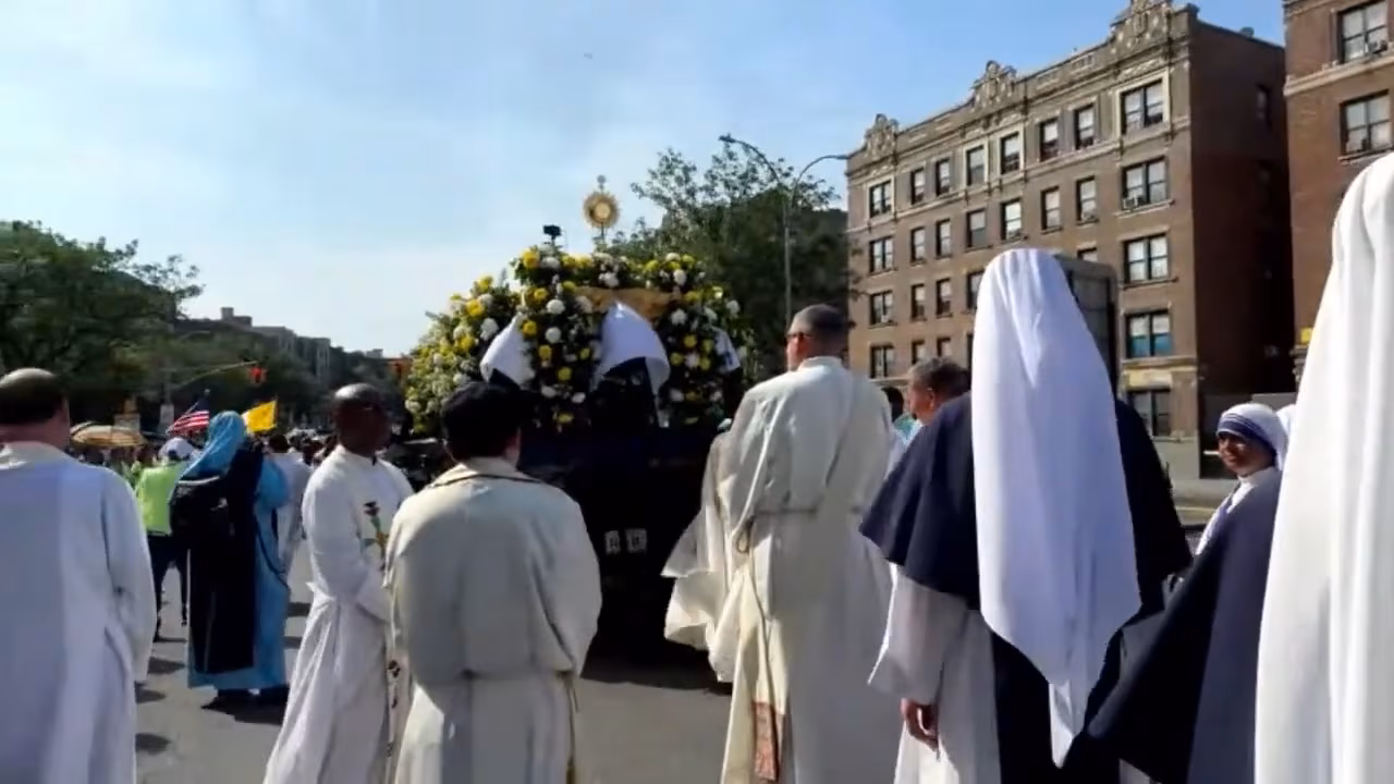 Eucharistic Procession for Corpus Christi 2025